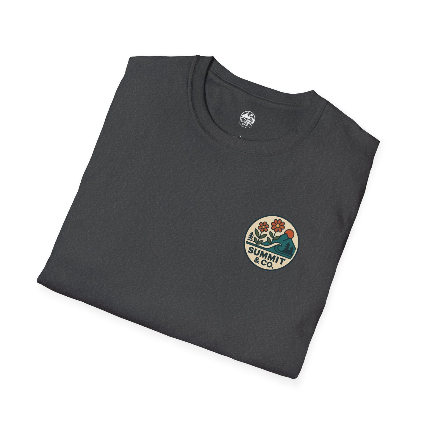 Summit&Co. Softstyle Tee-Circle Logo