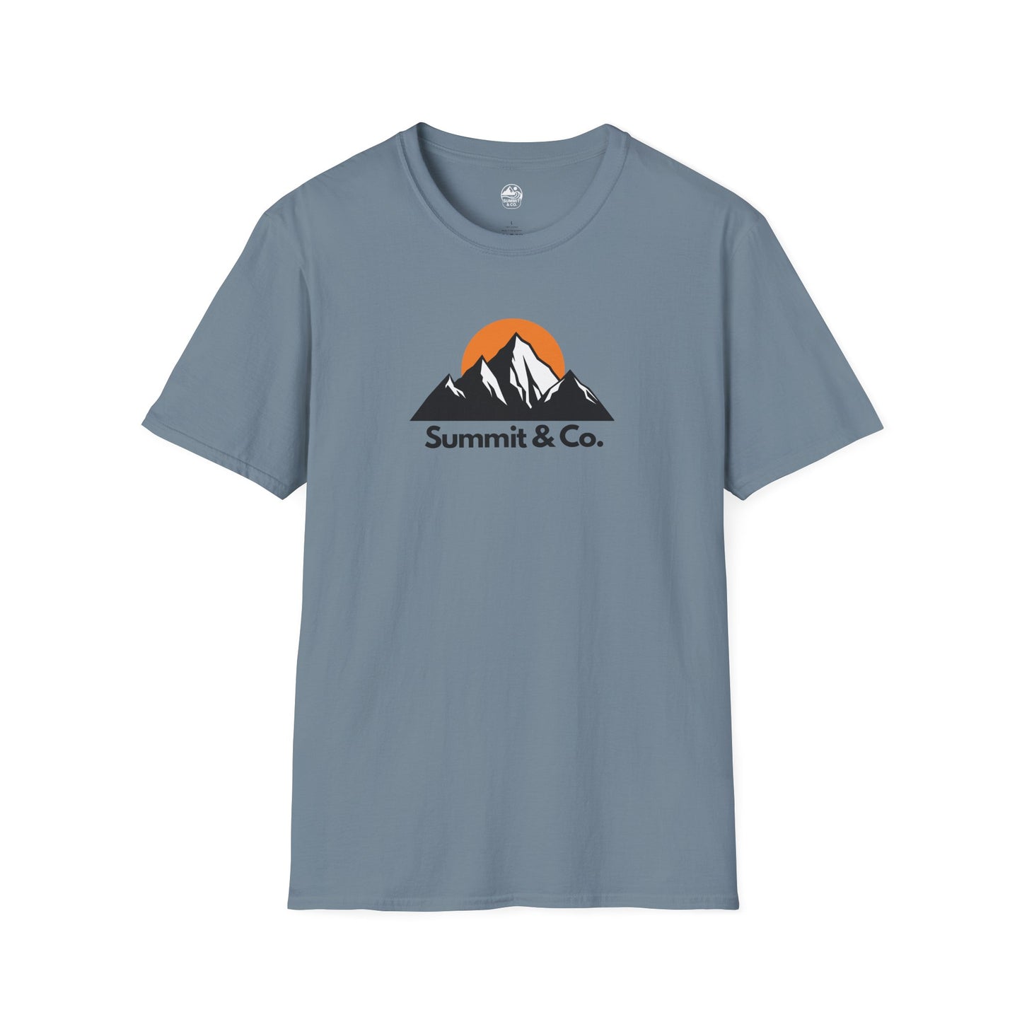 Summit&Co. Softstyle Tee-Mountain& Sun