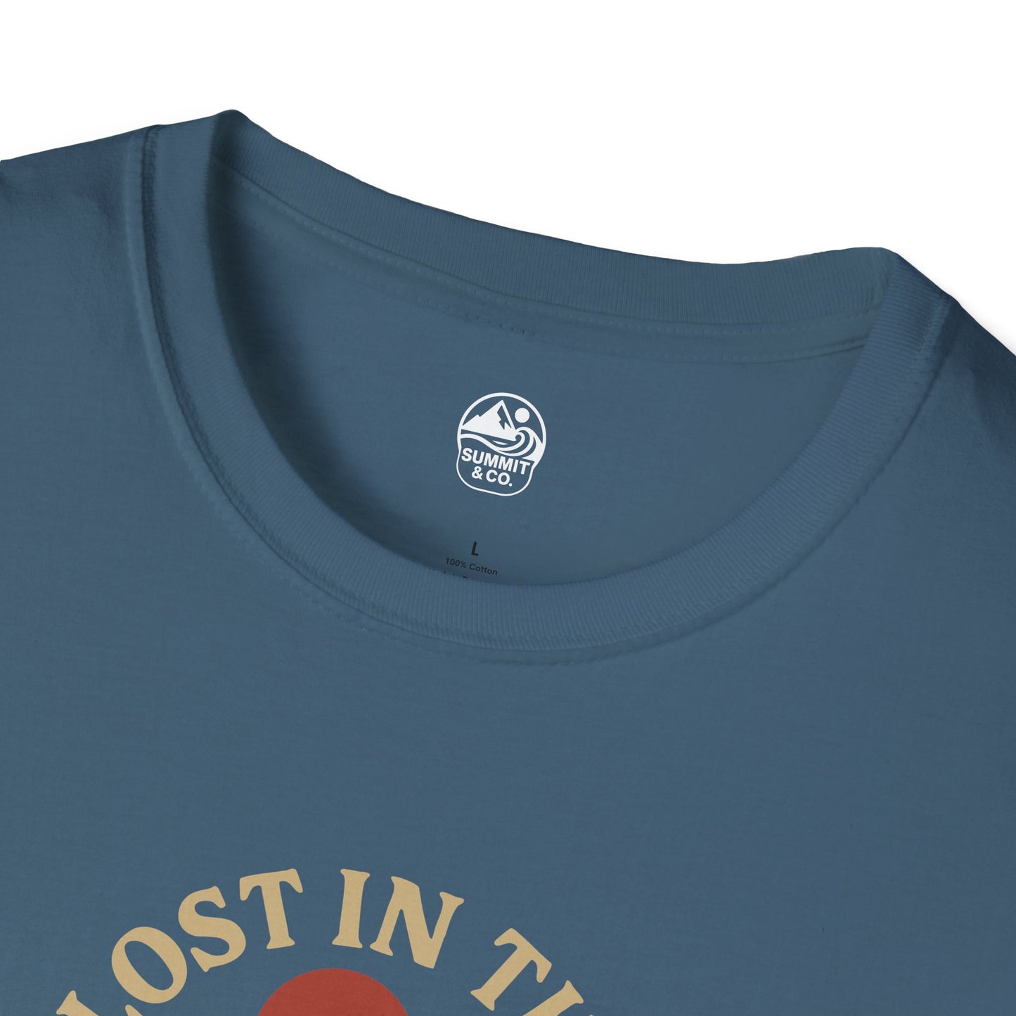 Summit&Co. Softstyle Tee-Lost In The Flow (w/Back Design)