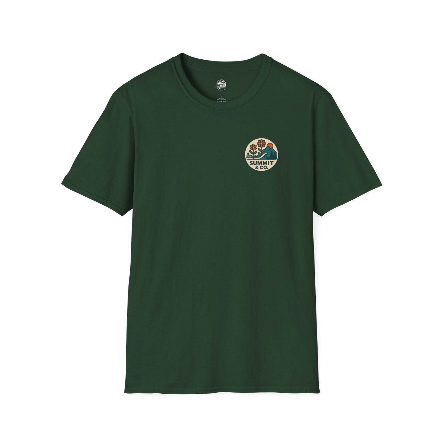 Summit&Co. Softstyle Tee-Circle Logo