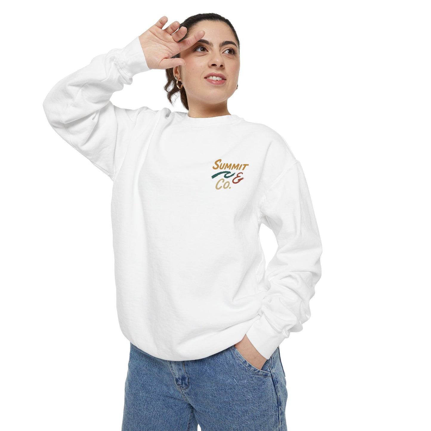 Women's Summit&Co. Garment-Dyed Sweatshirt
