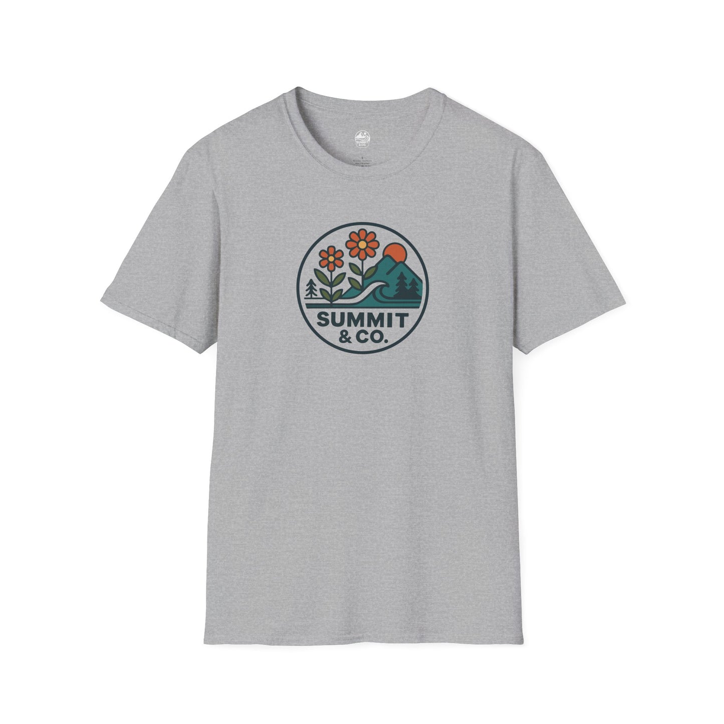 Summit&Co. Softstyle Tee-Floral