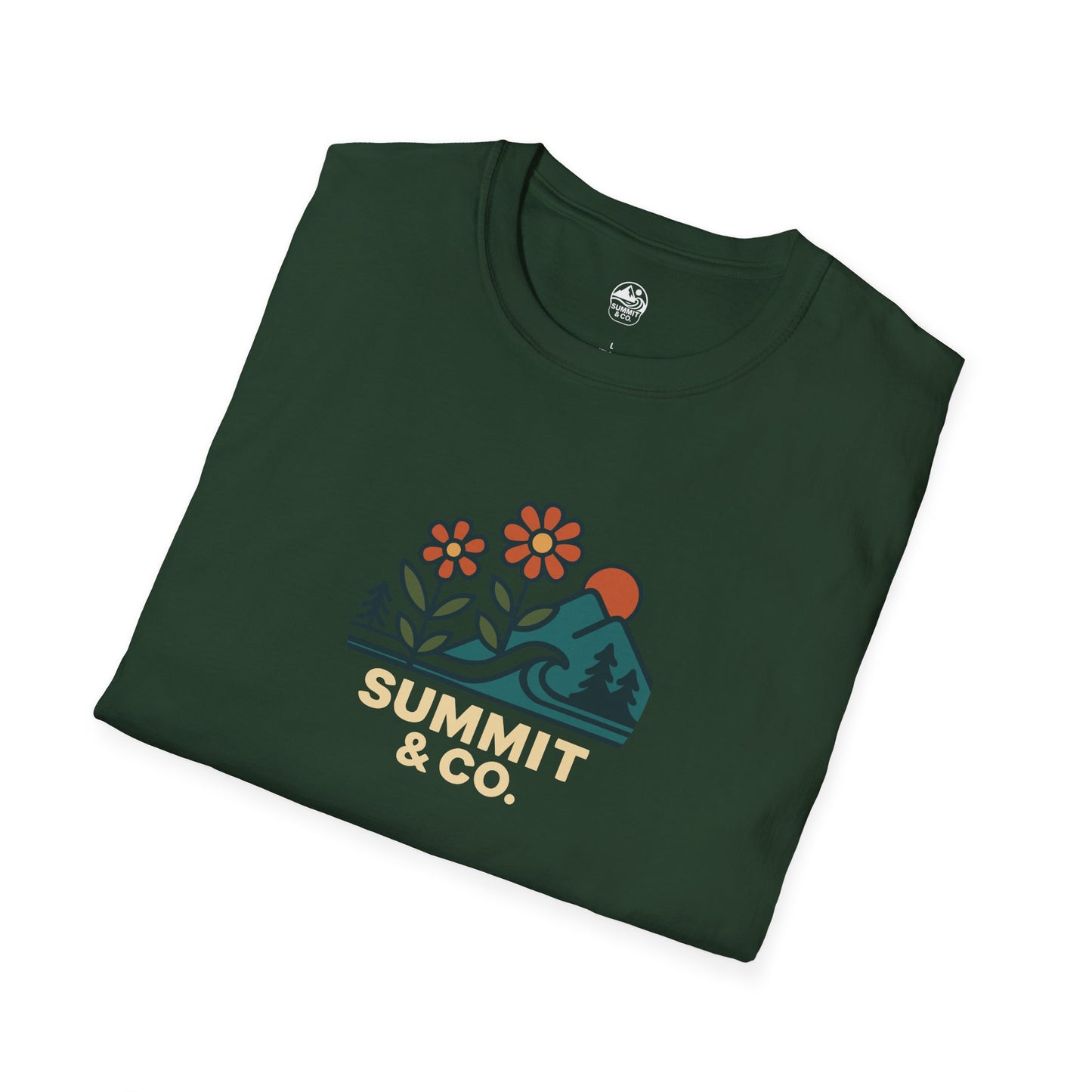 Summit&Co. Softstyle Tee-Floral