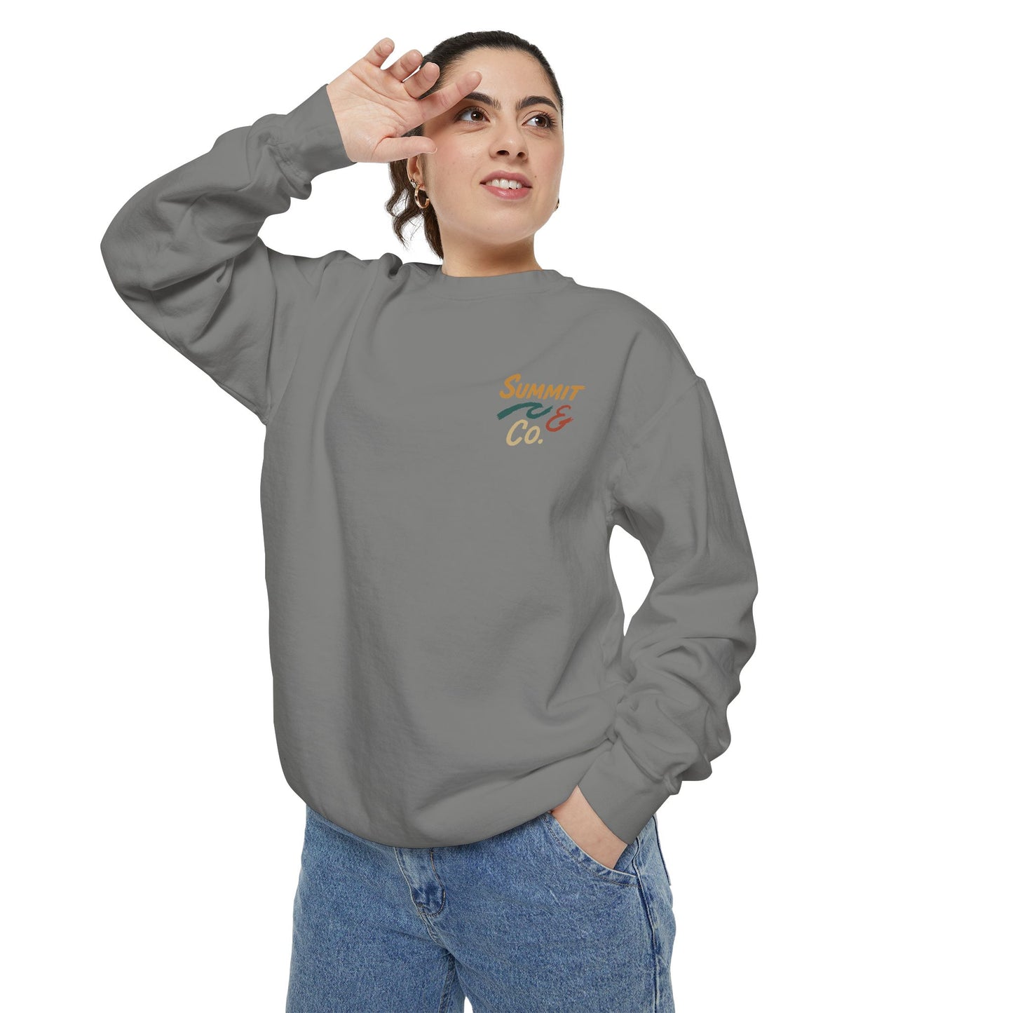 Women's Summit&Co. Garment-Dyed Sweatshirt