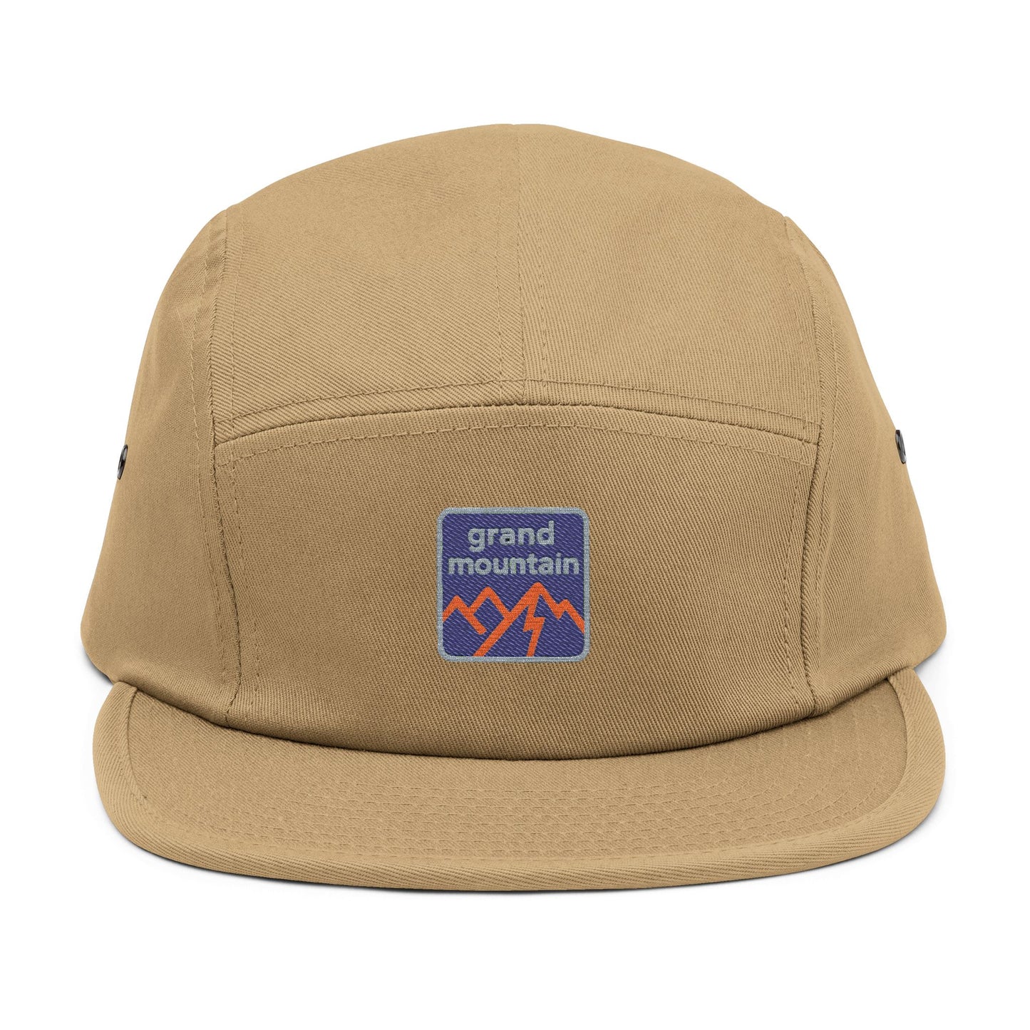 Stylish Embroidered Panel Cap | Grand Mountain