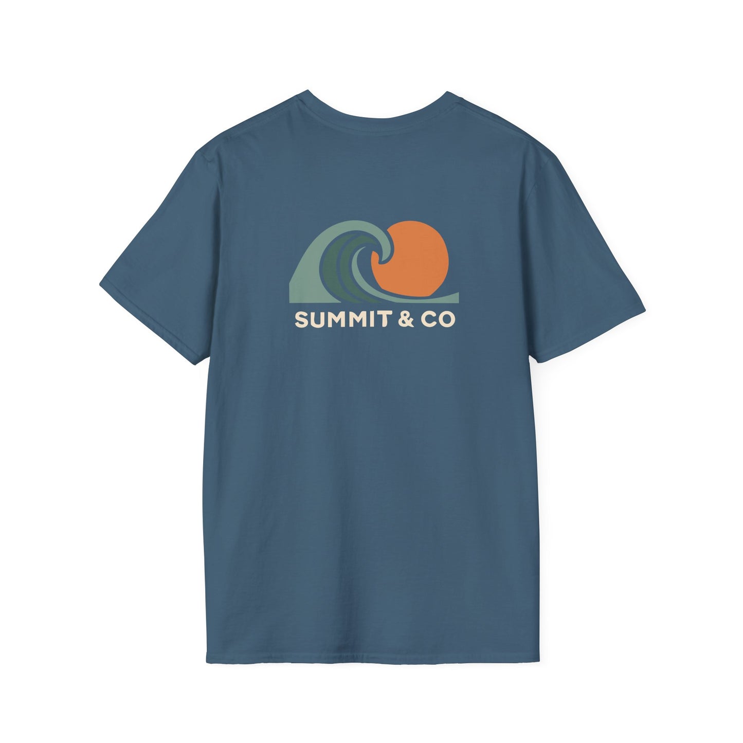 Summit&Co. Softstyle Tee-Fluid&Free (w/Back Design)