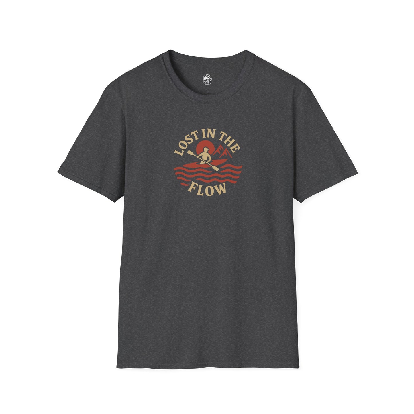 Summit&Co. Softstyle Tee-Lost In The Flow (w/Back Design)