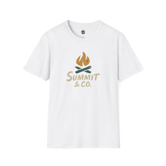 Summit&Co. Softstyle Tee- Brushed Fire