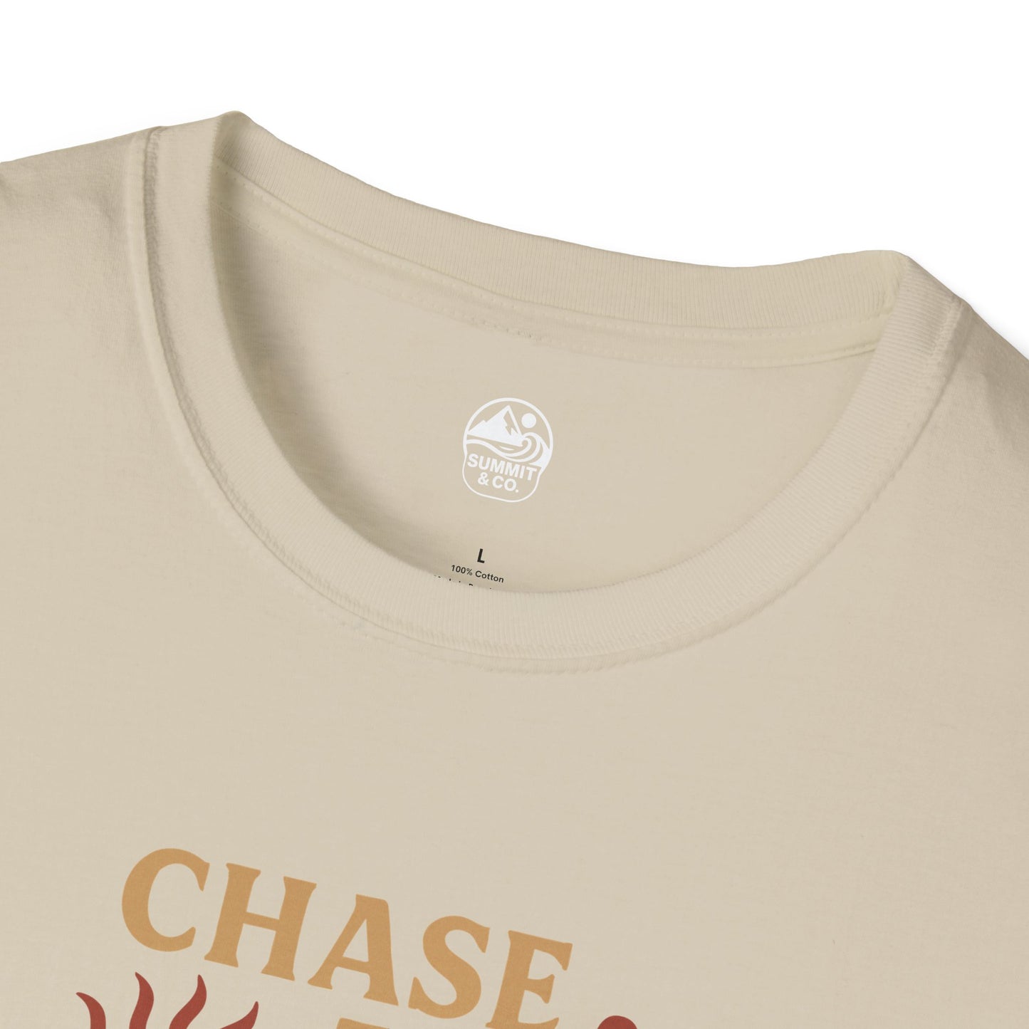 Summit&Co. Softstyle Tee-Chase The Sun (w/Back Design)