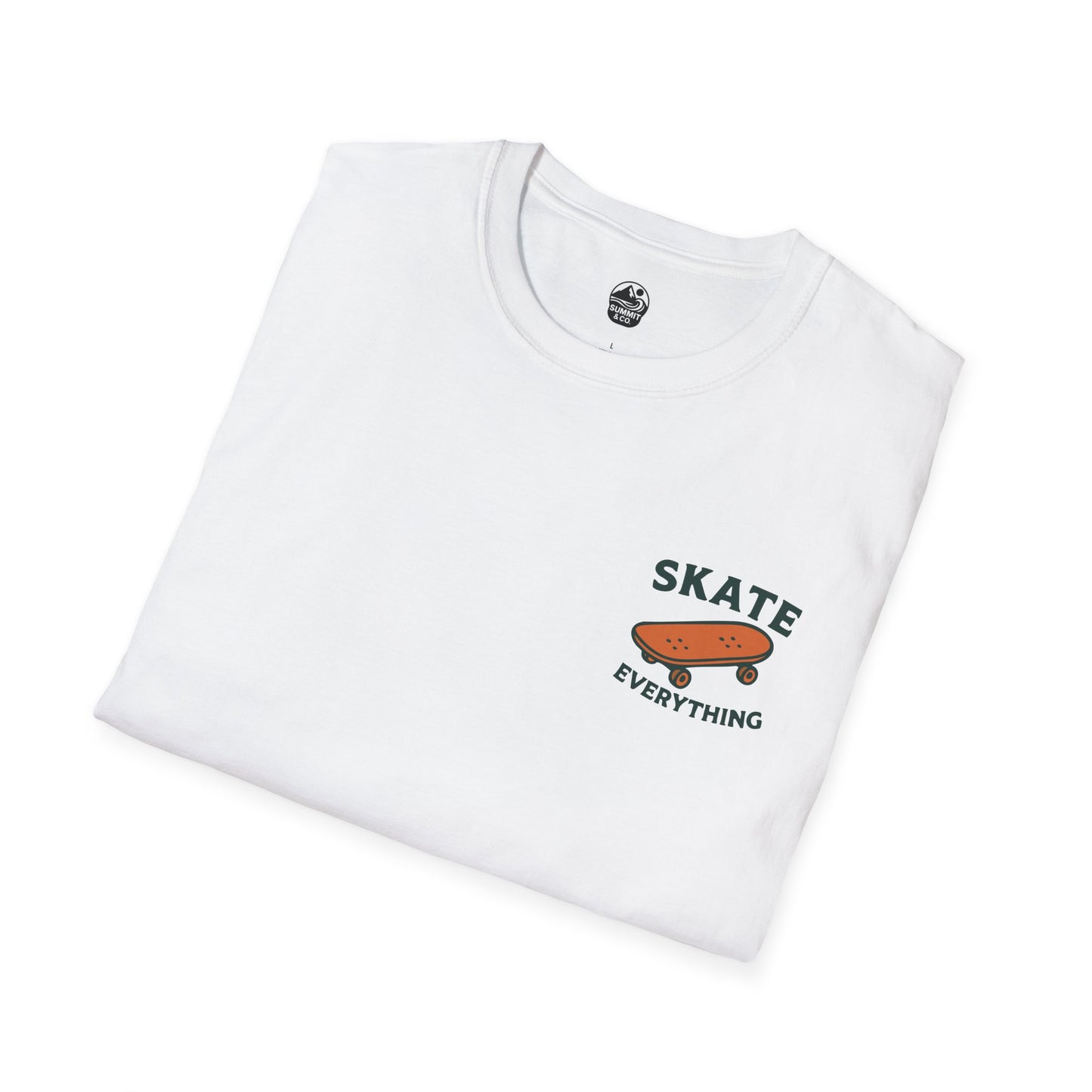 Summit&Co. Softstyle Tee-Skate Everything (w/Back Design)