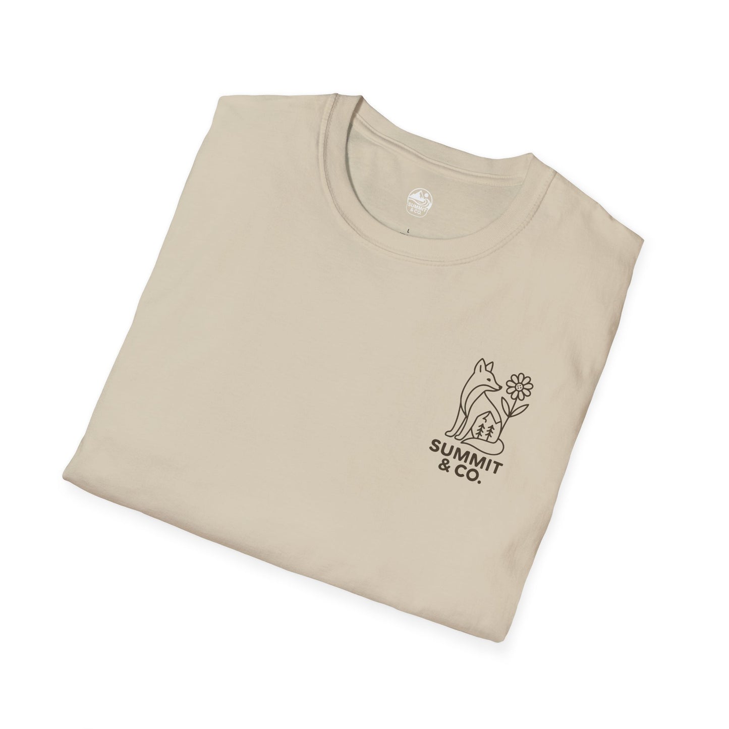 Summit&Co. Women's Softstyle Minimal Fox Tee