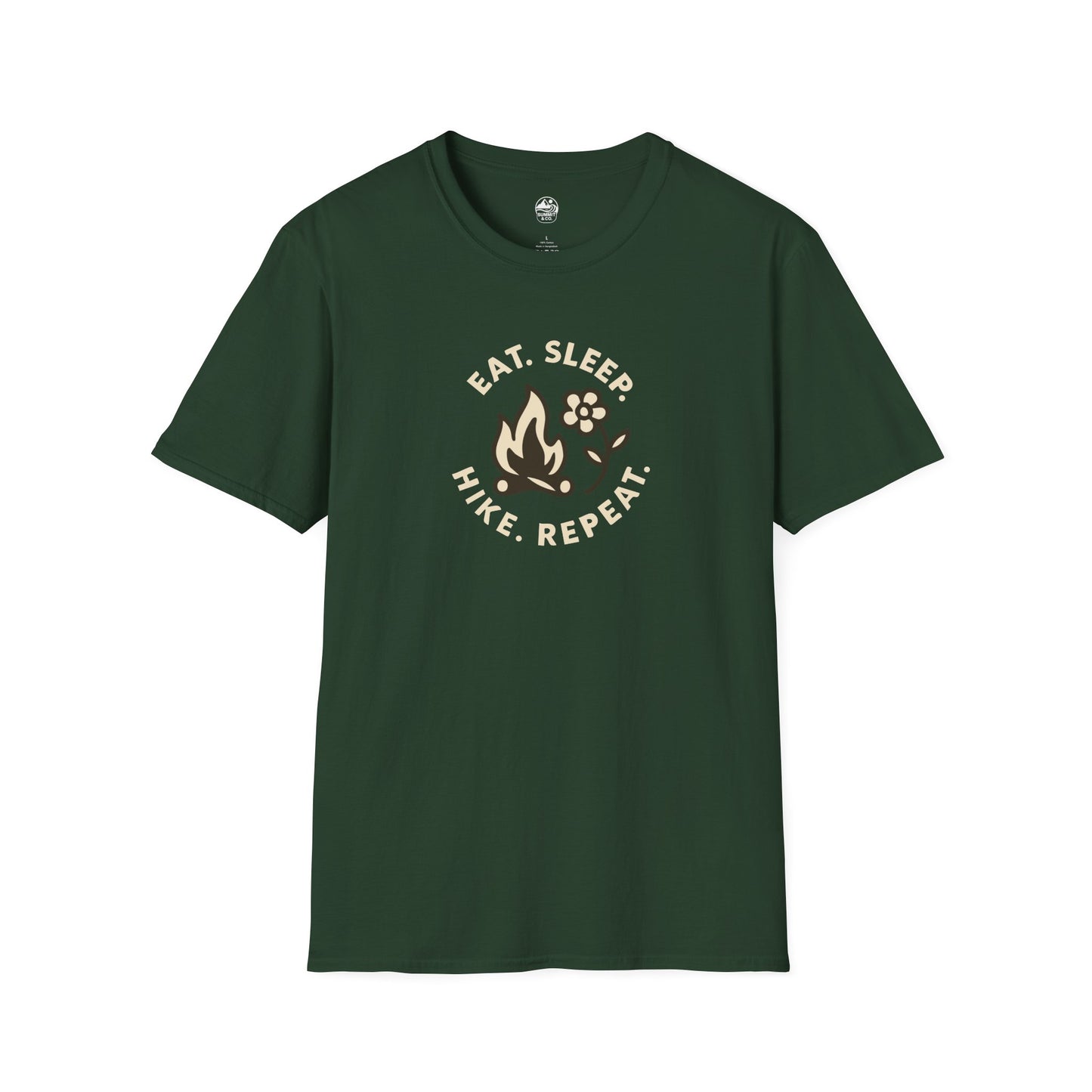Summit&Co. Eat Sleep Hike Repeat Tee