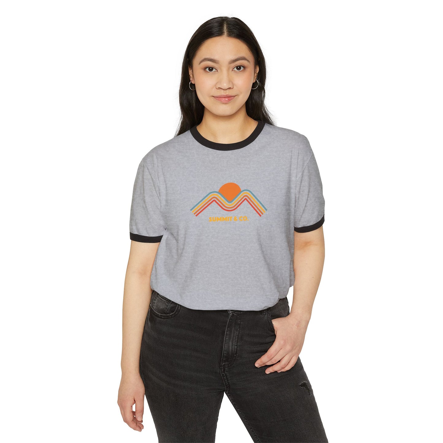Summit&Co. Women's Ringer Tee