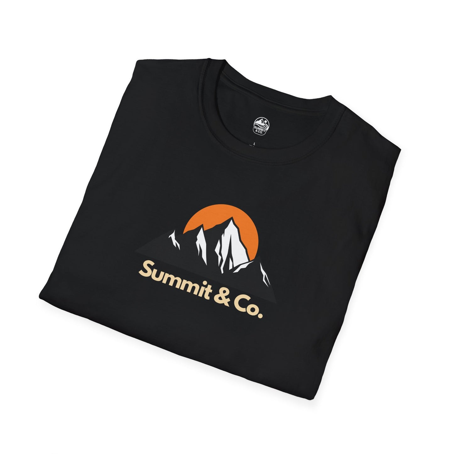 Summit&Co. Softstyle Tee-Mountain& Sun
