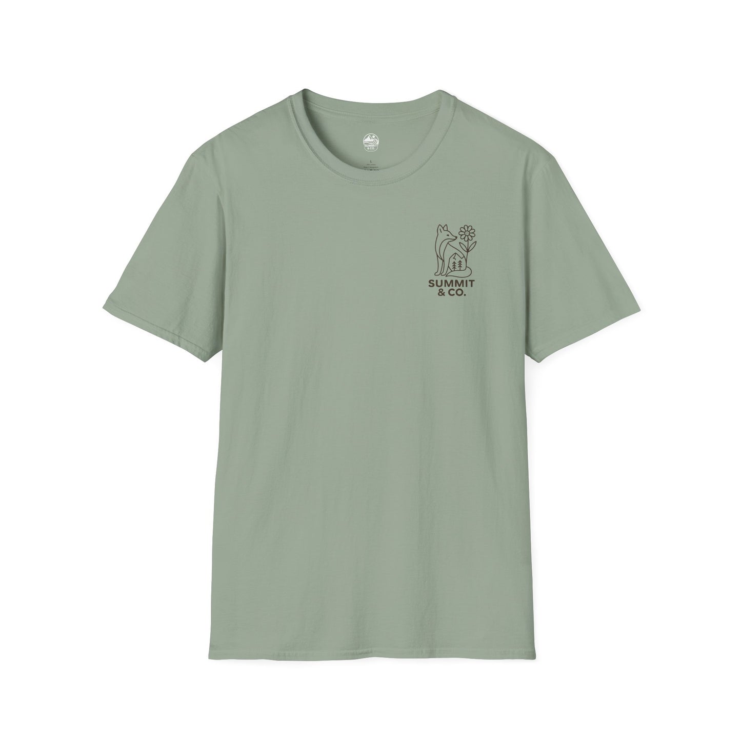 Summit&Co. Women's Softstyle Minimal Fox Tee