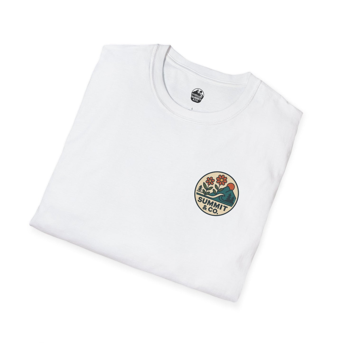 Summit&Co. Softstyle Tee-Circle Logo