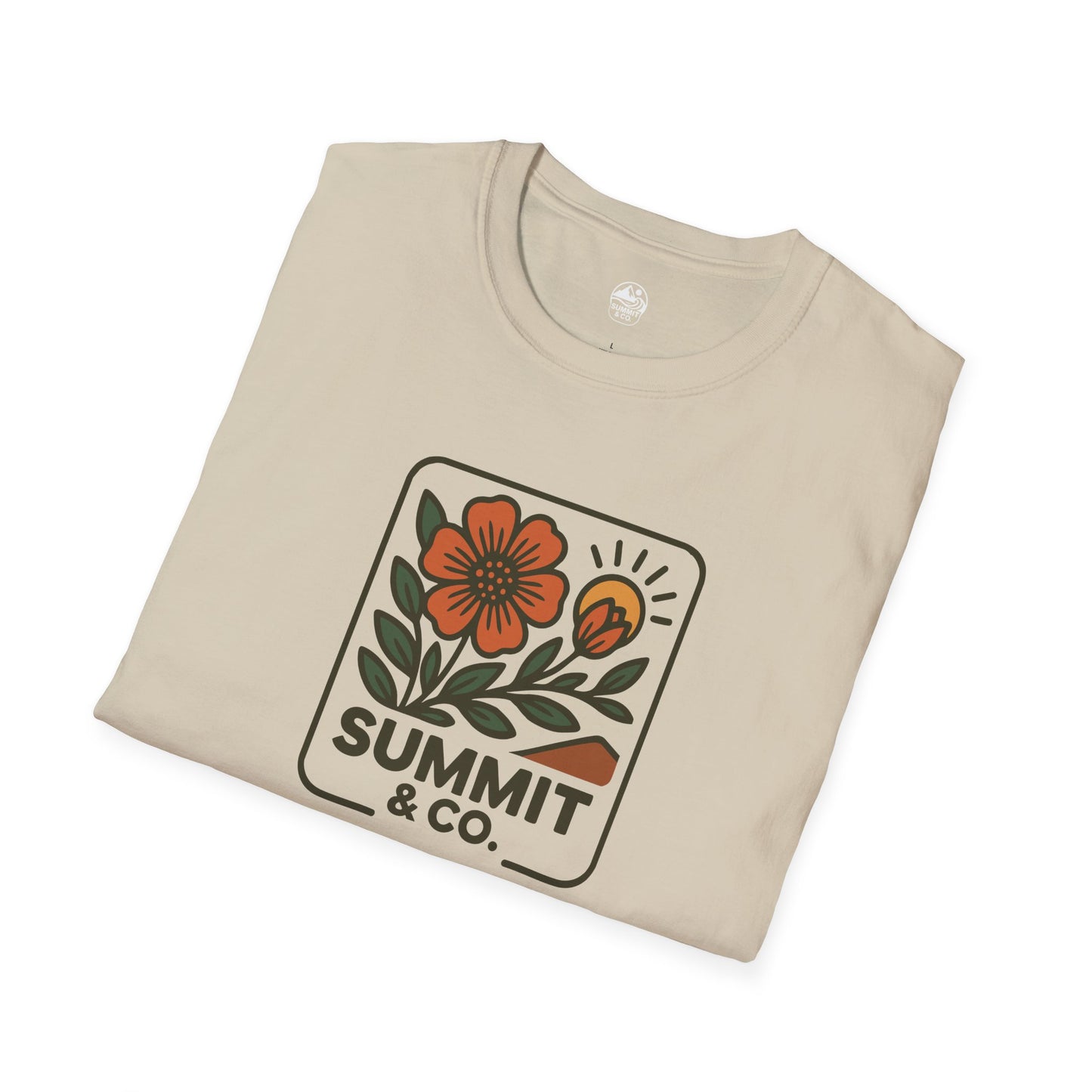 Summit&Co. Softsyle Tee-Flowers