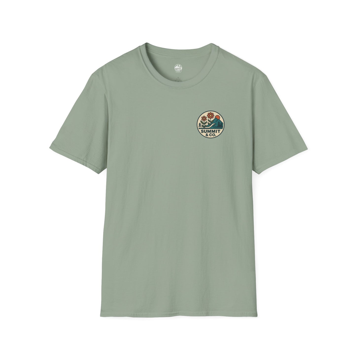 Summit&Co. Softstyle Tee-Circle Logo