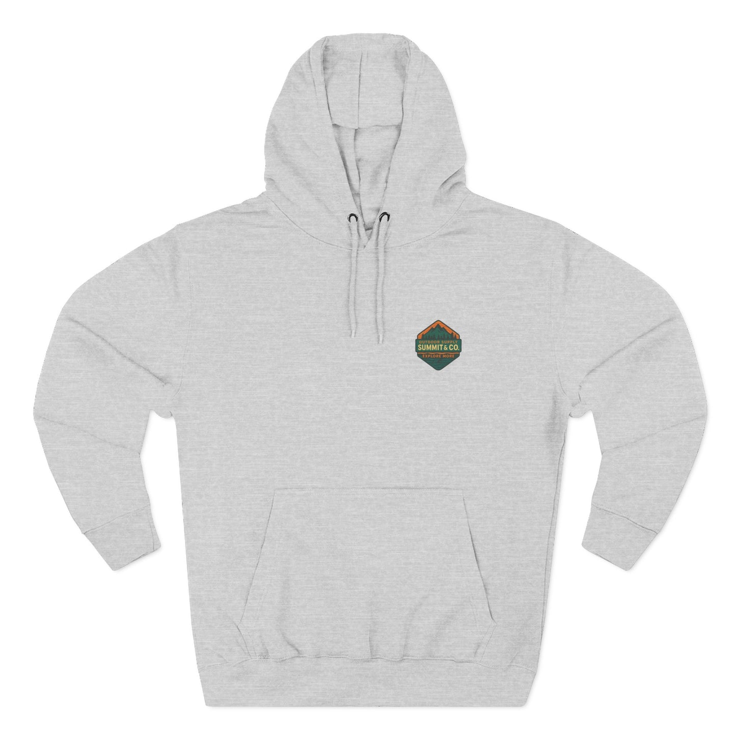 Summit & Co. Three-Panel Fleece Hoodie