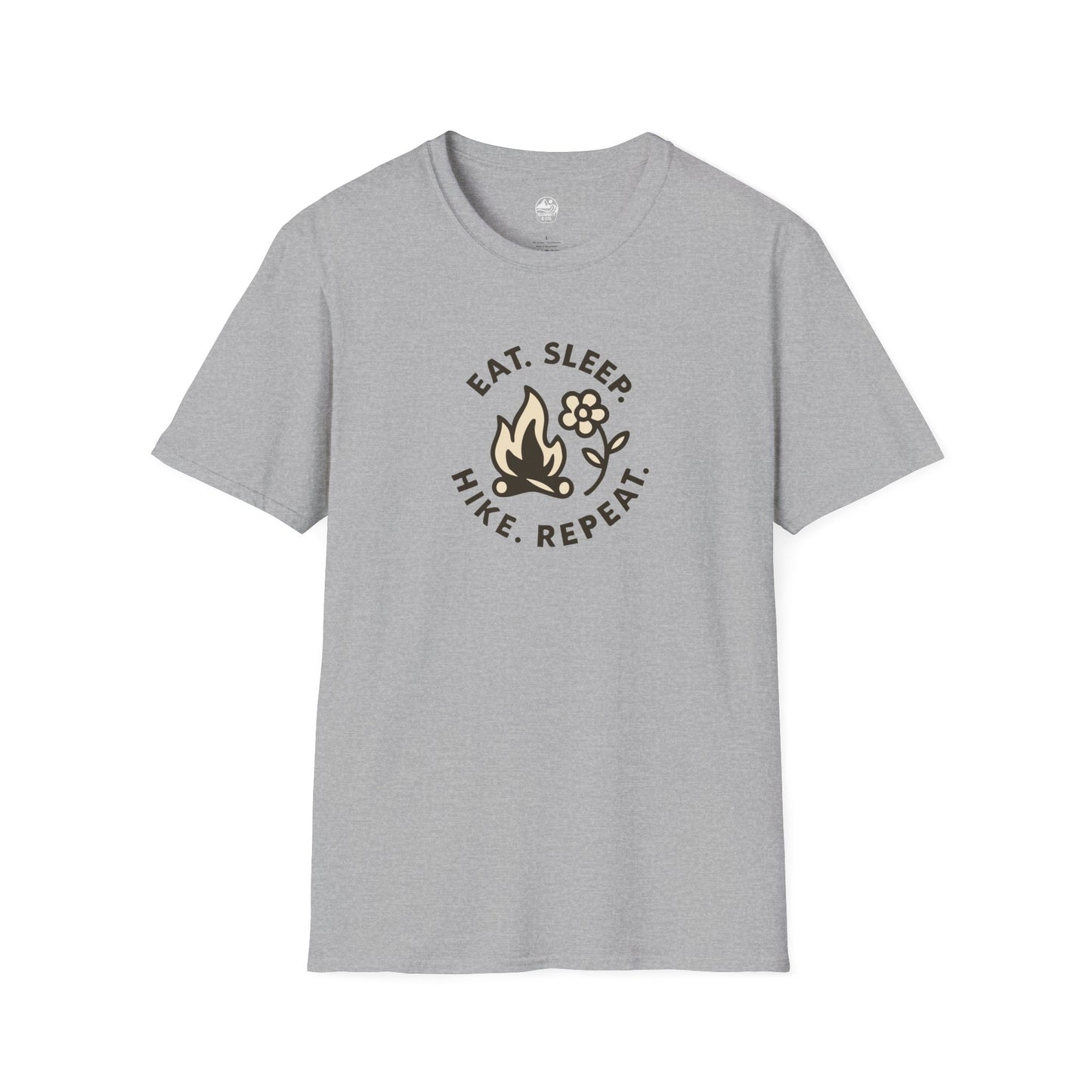 Summit&Co. Eat Sleep Hike Repeat Tee