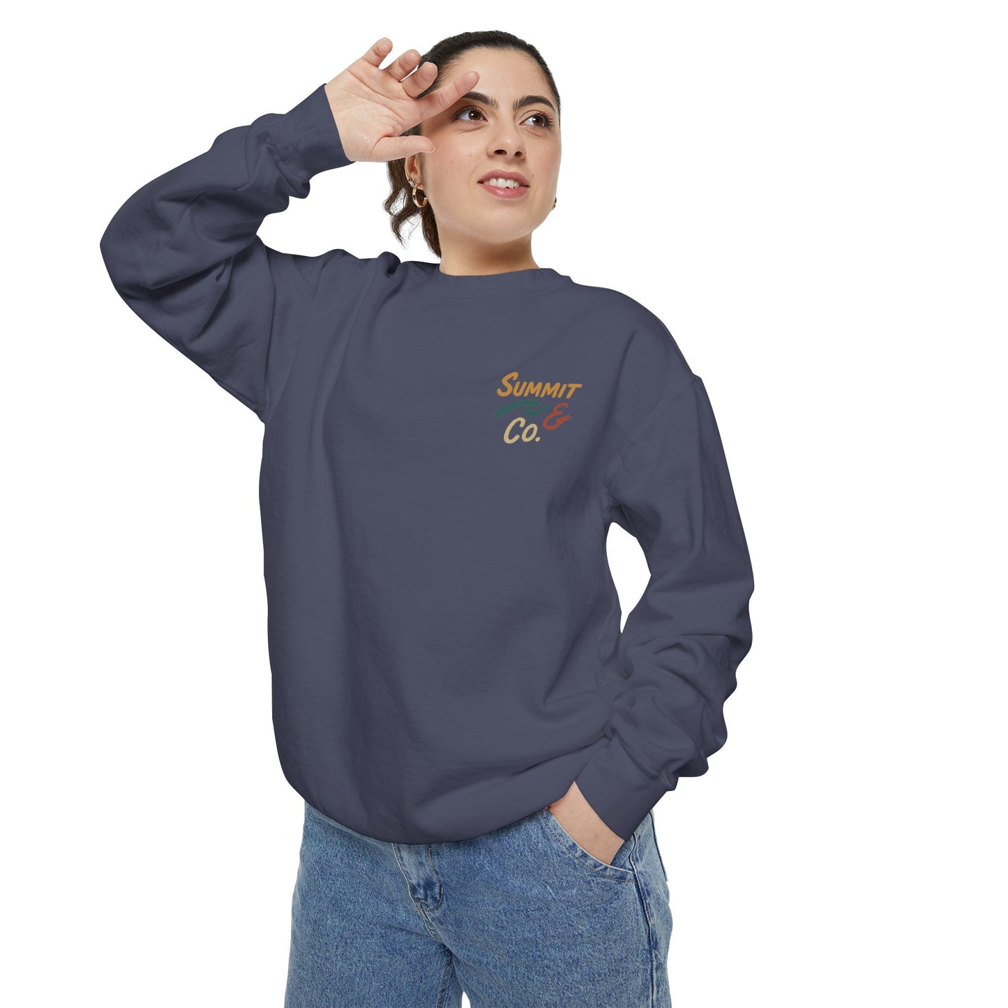 Women's Summit&Co. Garment-Dyed Sweatshirt