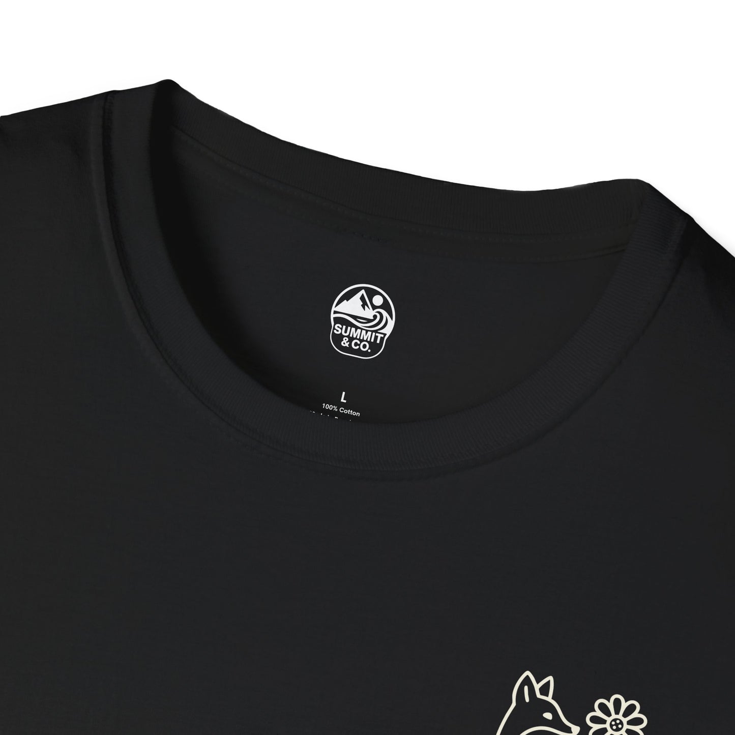 Summit&Co. Women's Softstyle Minimal Fox Tee