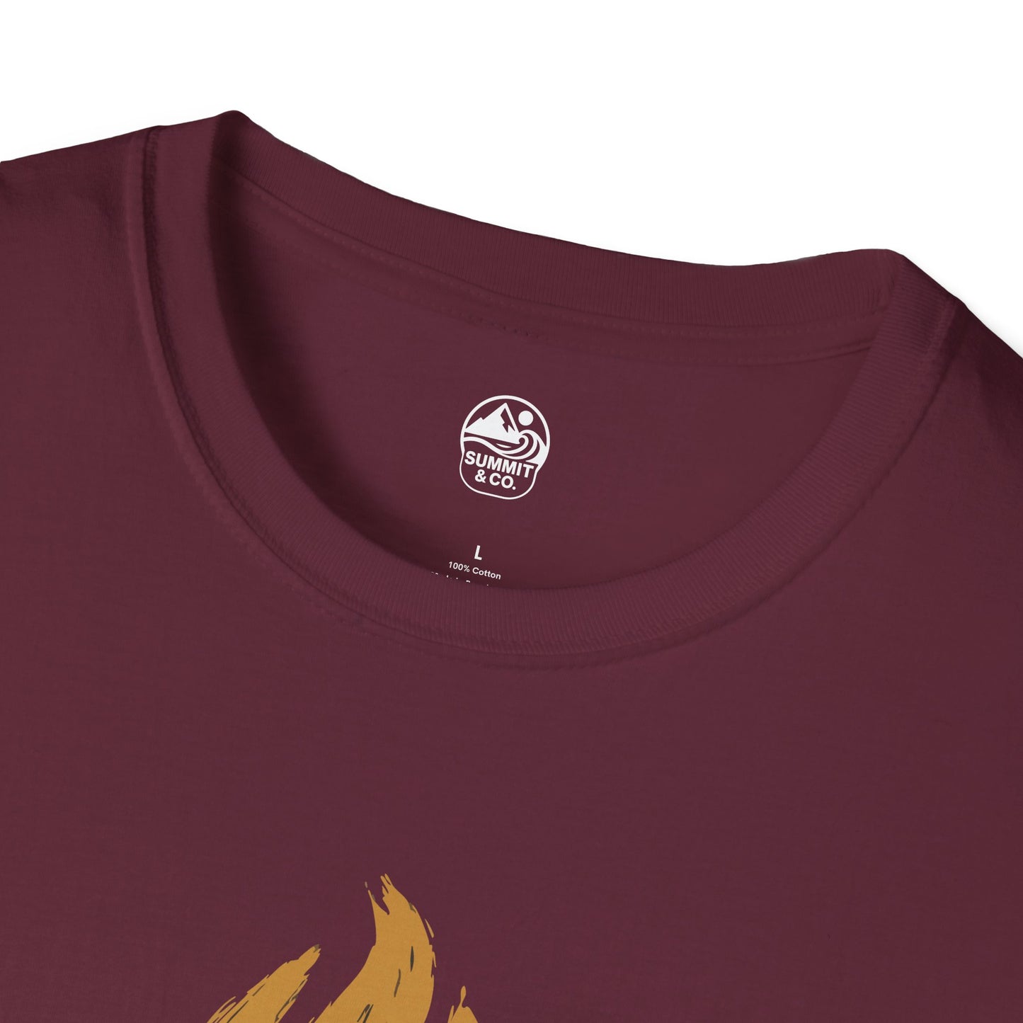 Summit&Co. Softstyle Tee- Brushed Fire