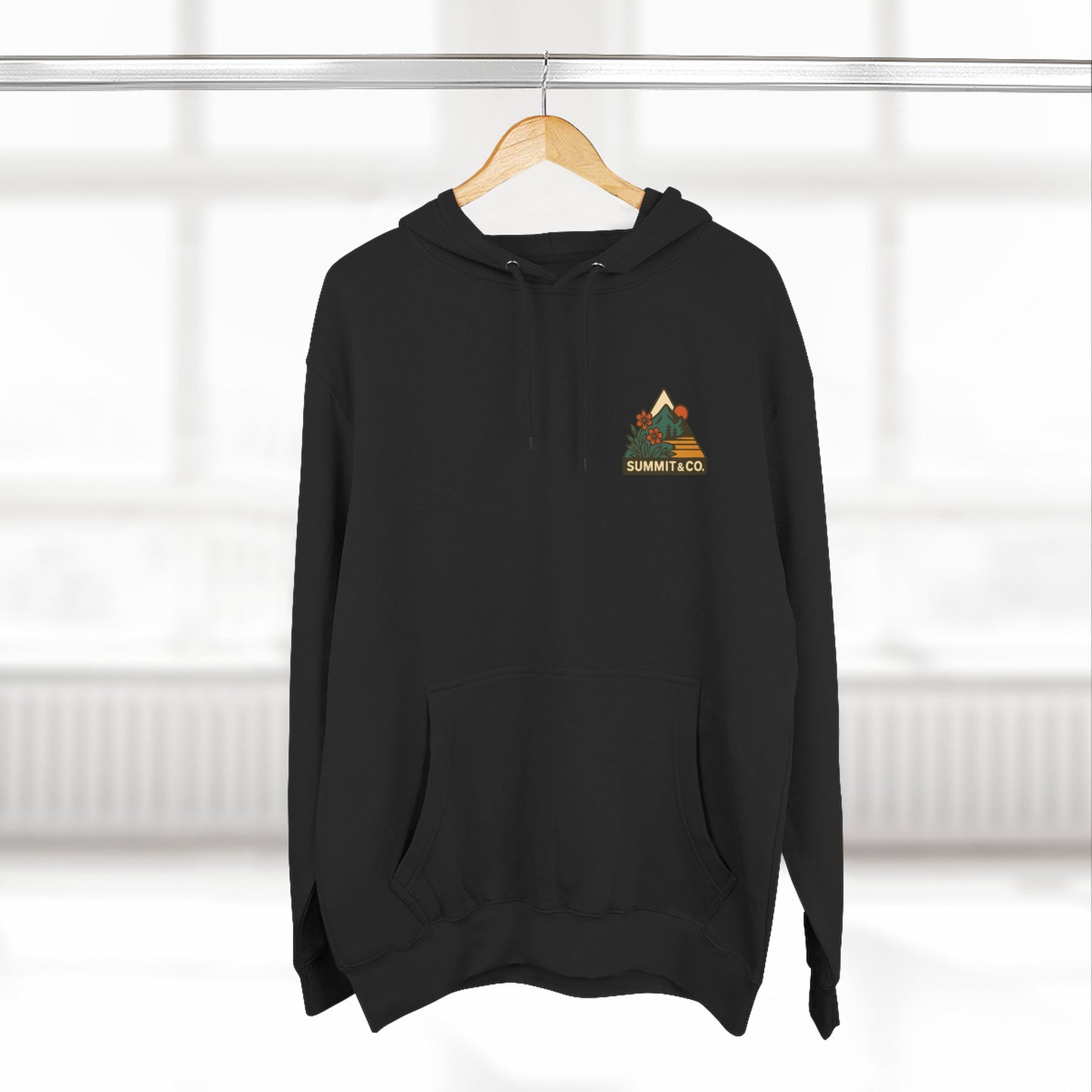 Summit&Co. Triangle Flower Hoodie