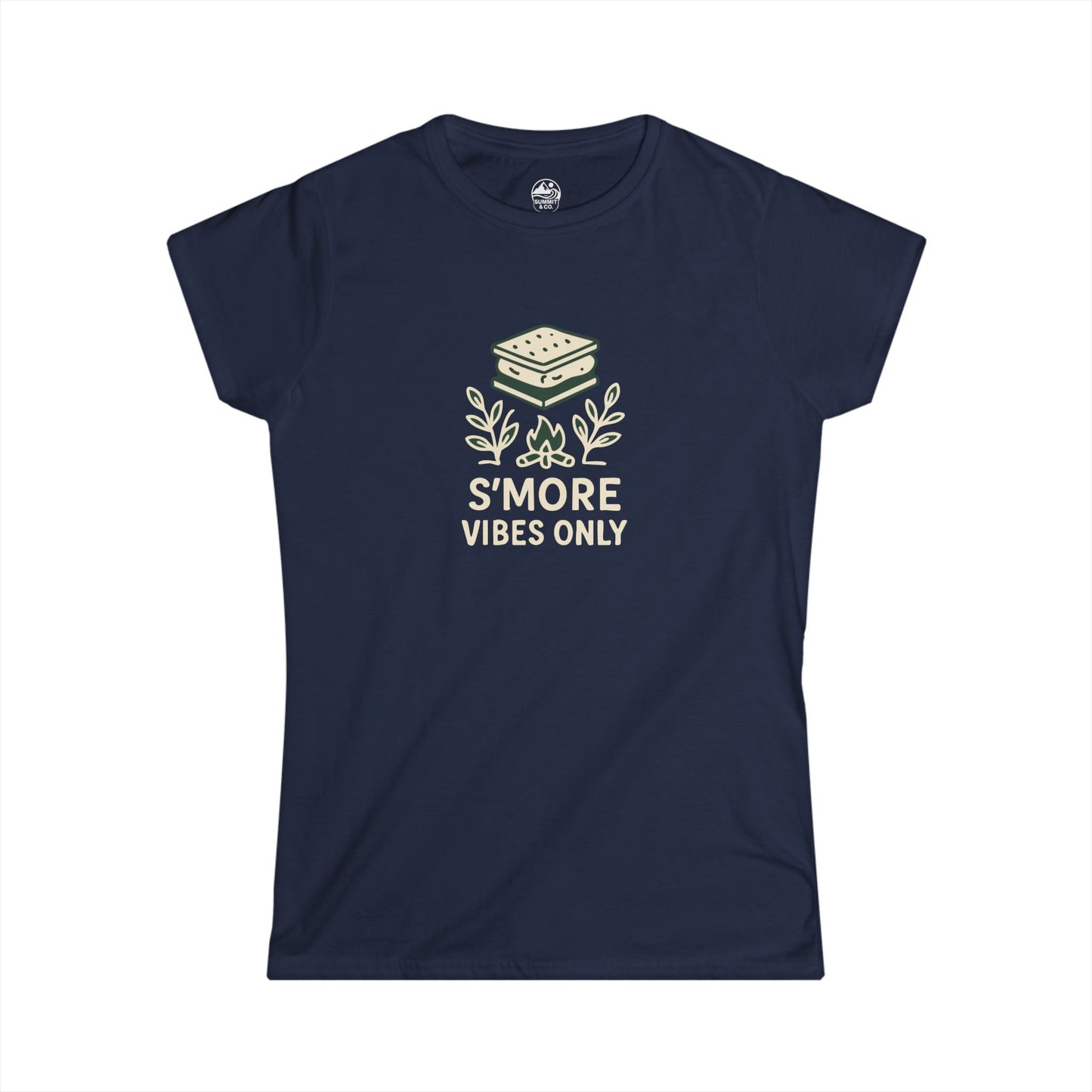 Summit&Co. Women's Slim S'more Vibes Only Tee