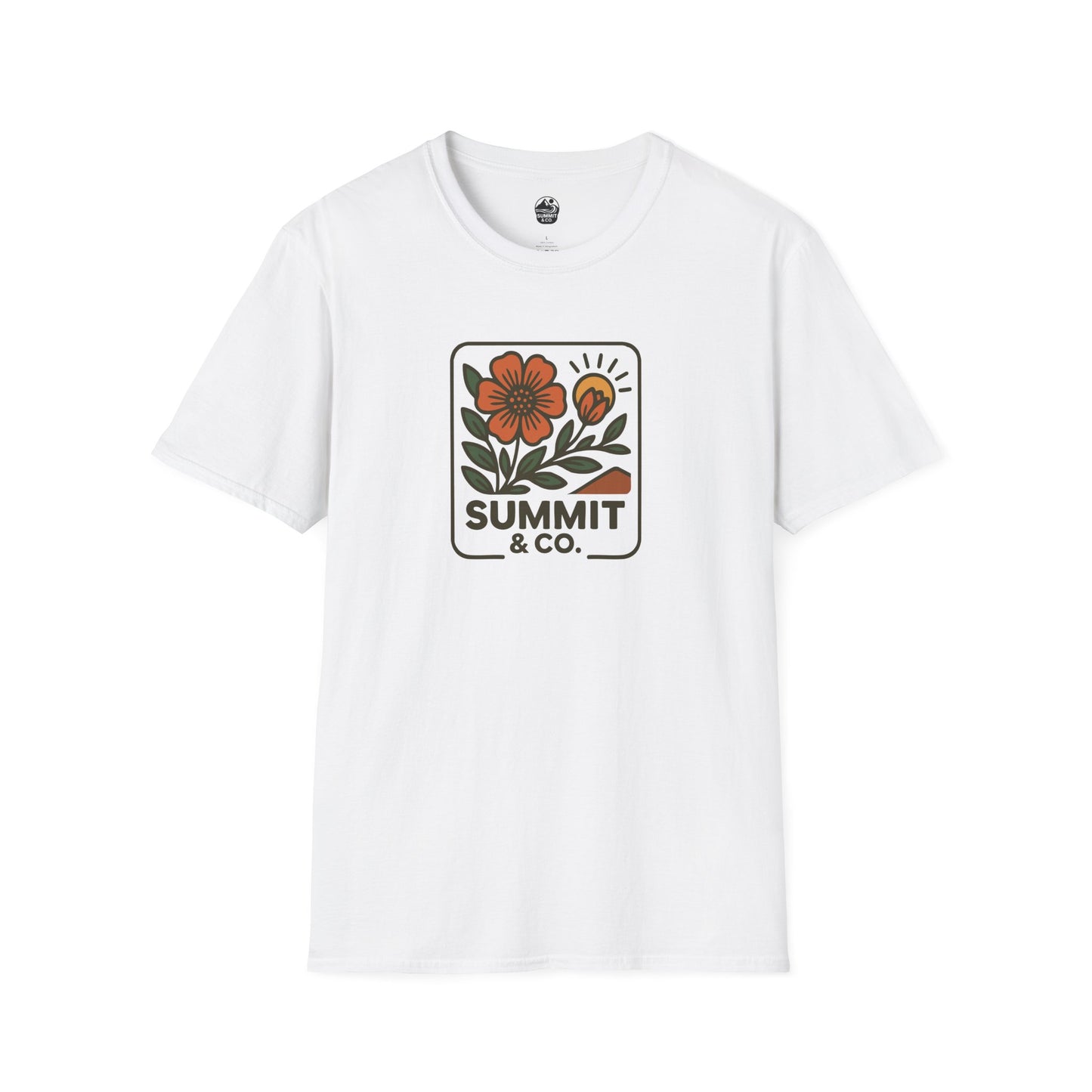 Summit&Co. Softsyle Tee-Flowers