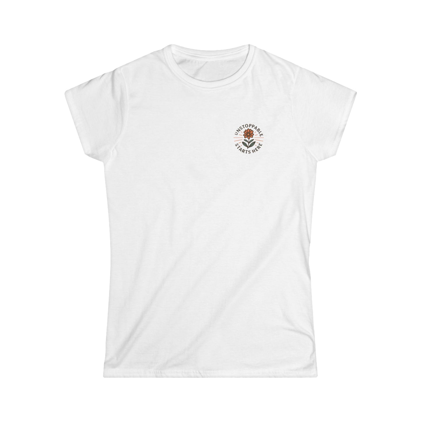 Summit&Co. Women's Slim Unstoppable Starts Here Tee