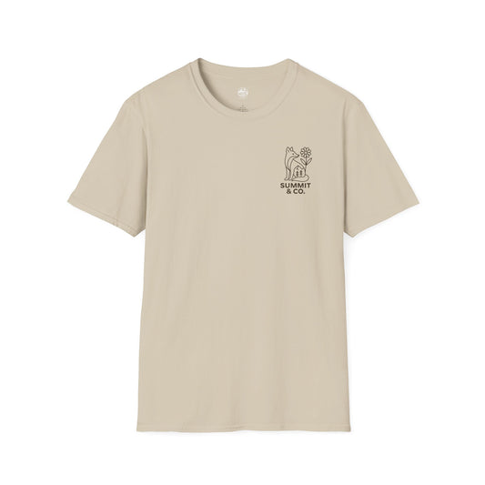 Summit&Co. Women's Softstyle Minimal Fox Tee