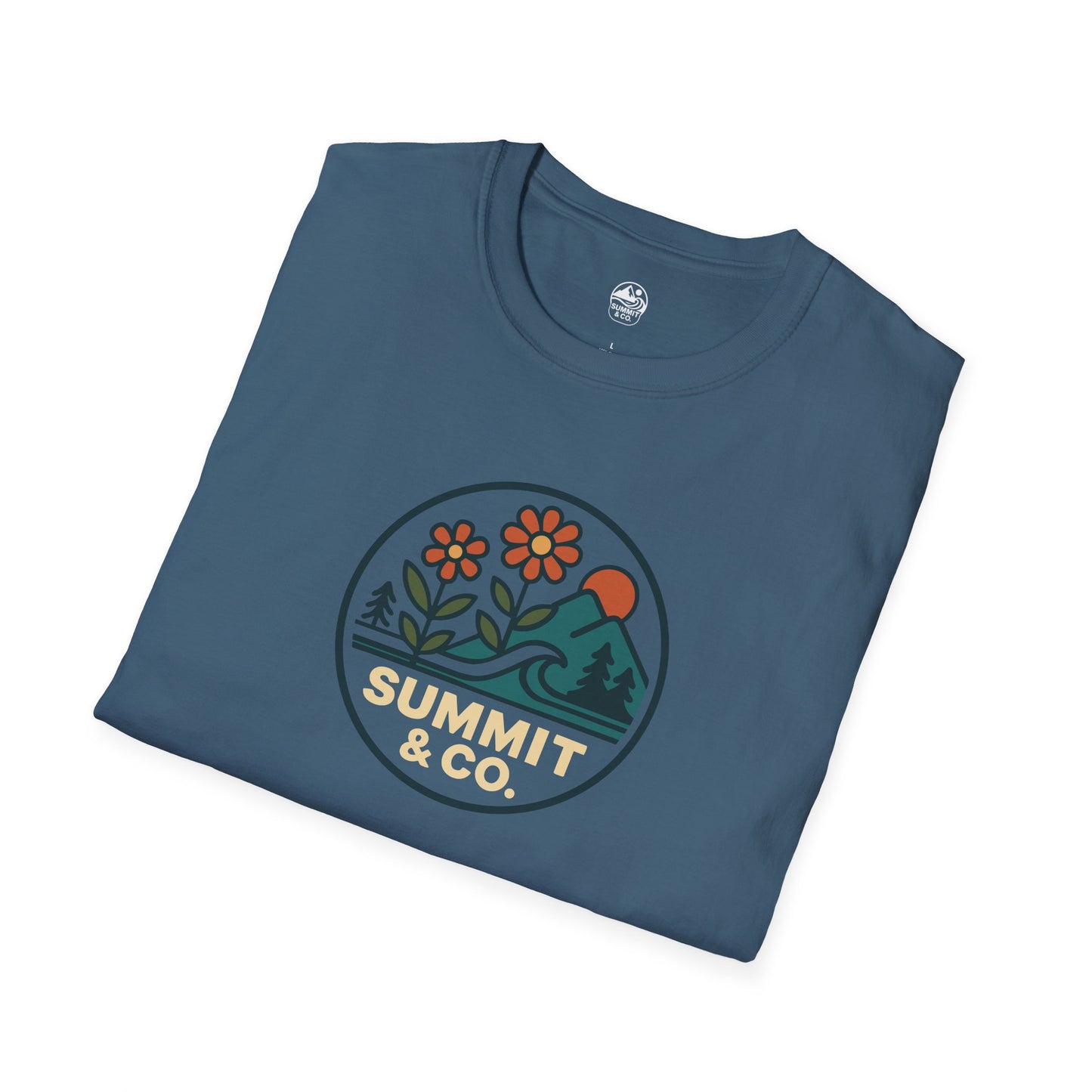 Summit&Co. Softstyle Tee-Floral