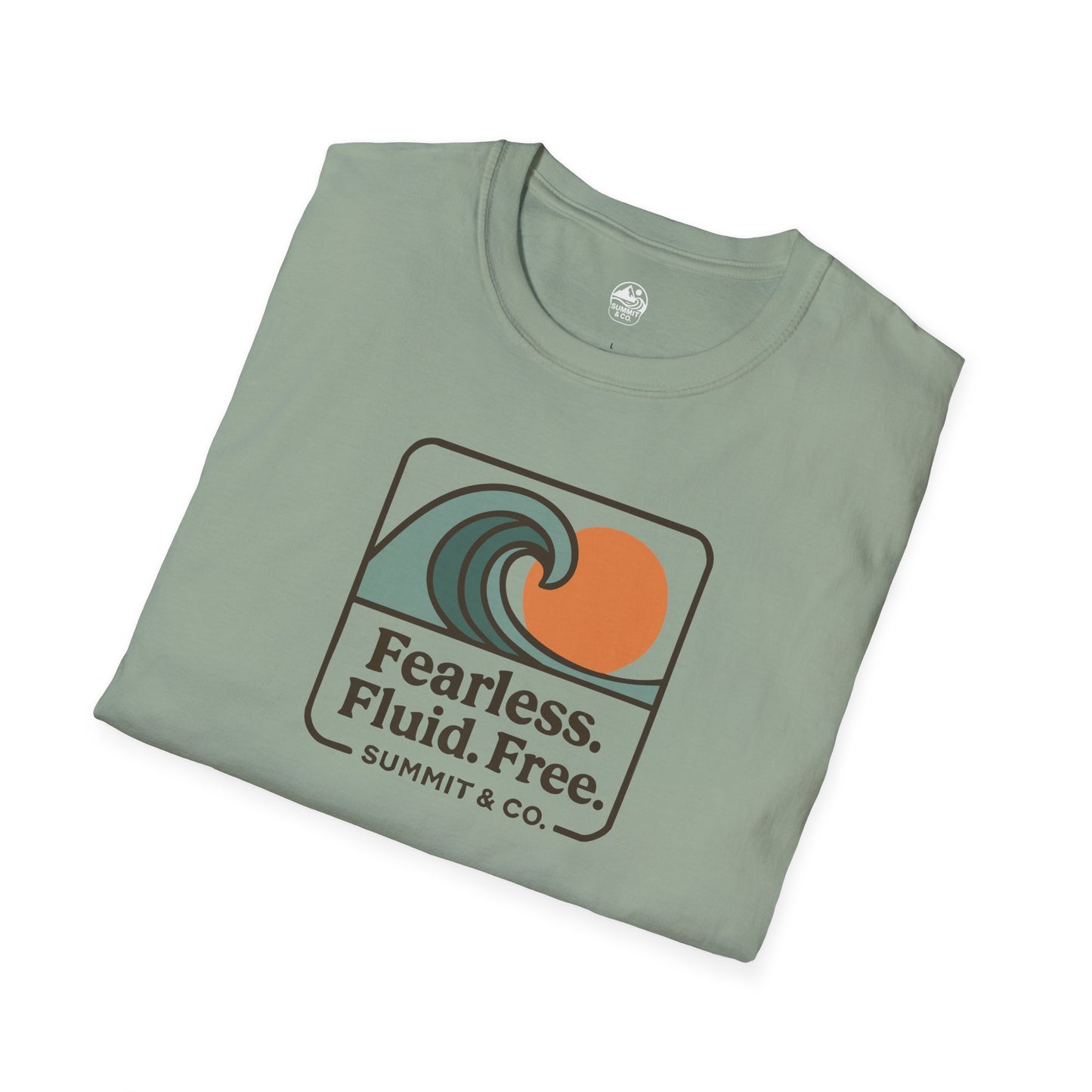 Summit&Co. Softstyle Tee-Fluid&Free