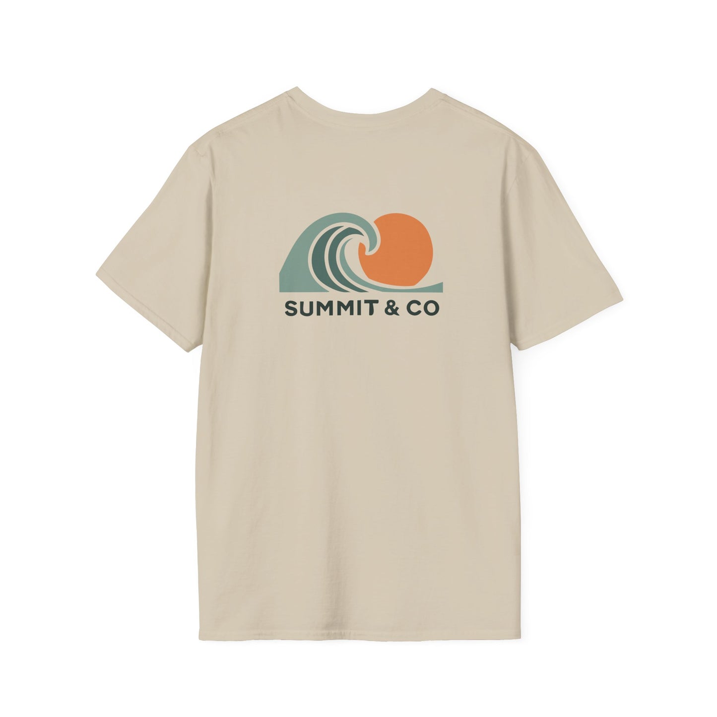Summit&Co. Softstyle Tee-Fluid&Free (w/Back Design)