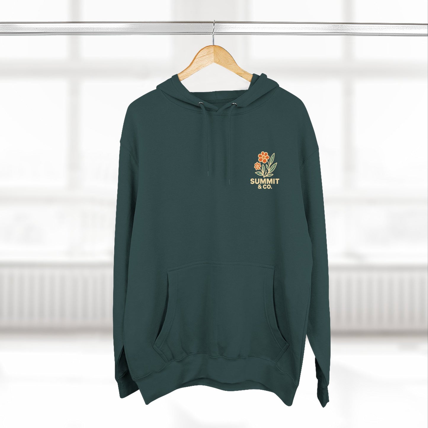 Summit&Co. Floral Hoodie