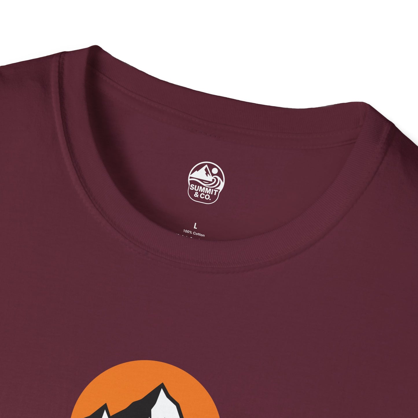 Summit&Co. Softstyle Tee-Mountain& Sun