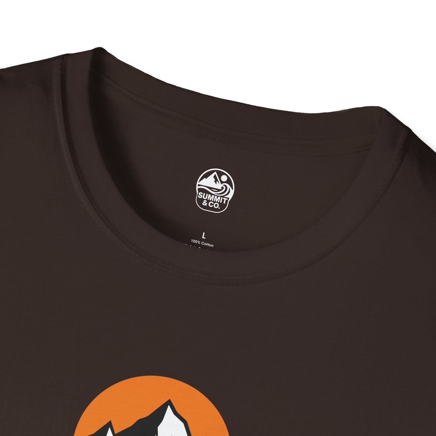 Summit&Co. Softstyle Tee-Mountain& Sun