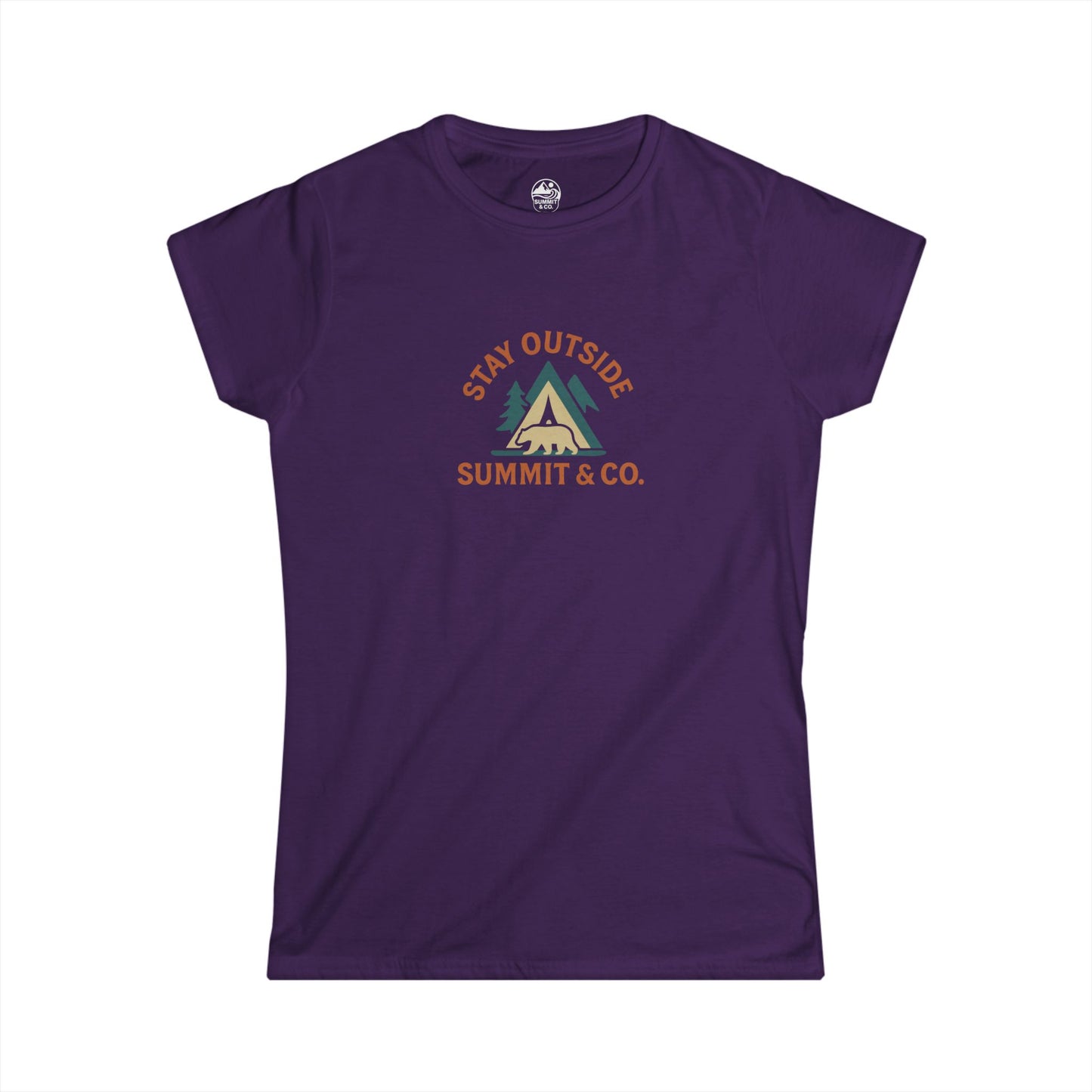 Summit&Co. Women's Slim Stay Outside Tee