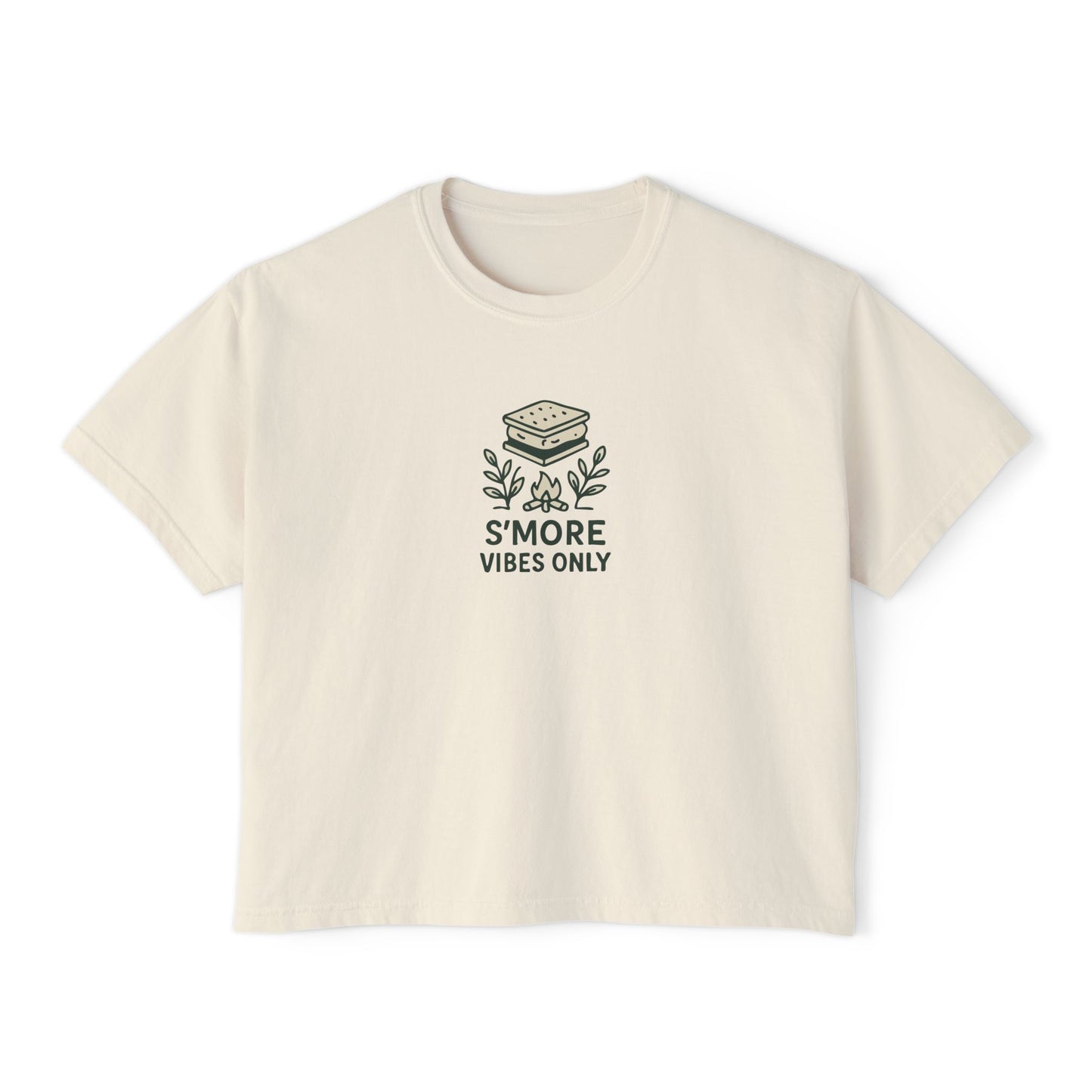 Summit&Co. Women Boxy Tee S'more Vibes