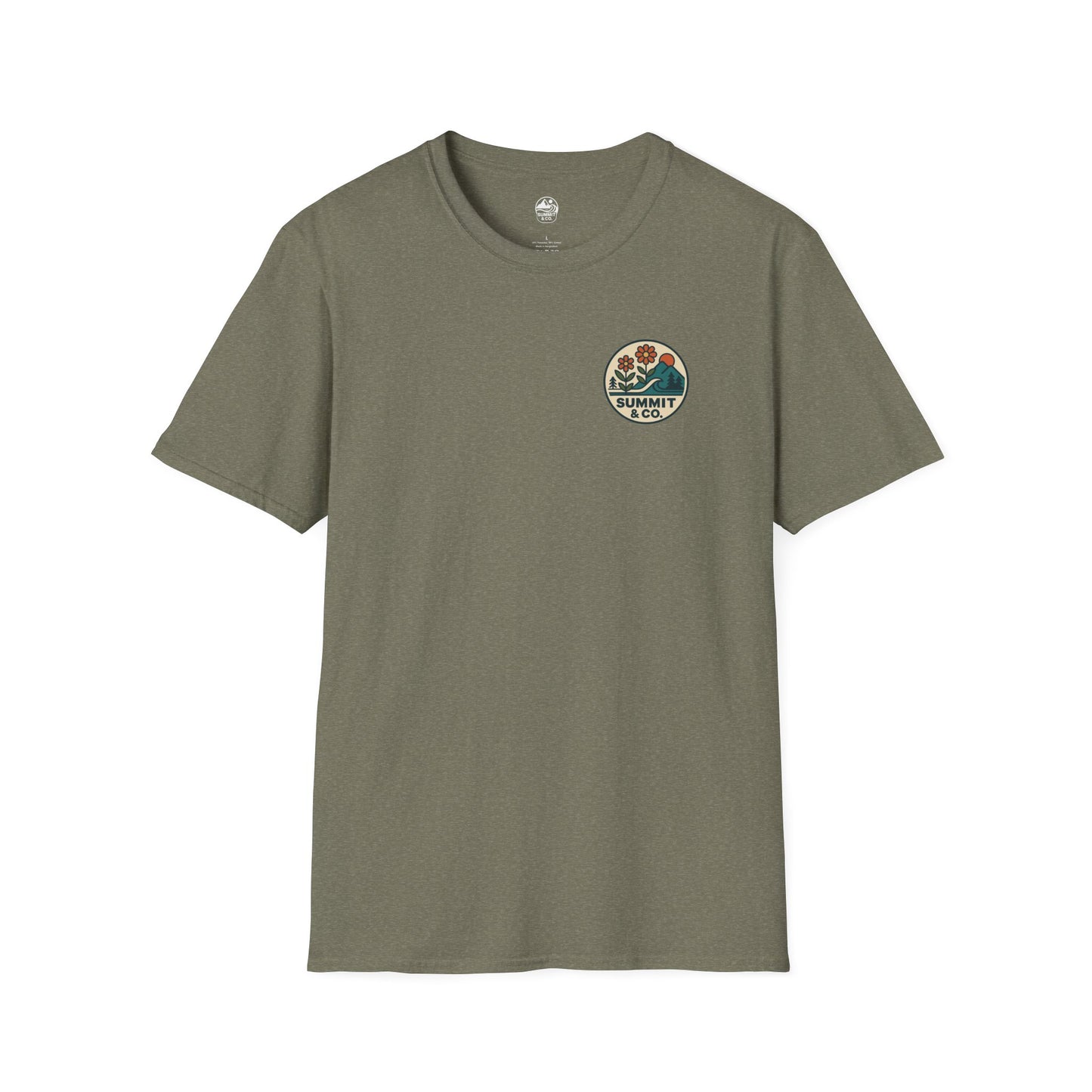 Summit&Co. Softstyle Tee-Circle Logo