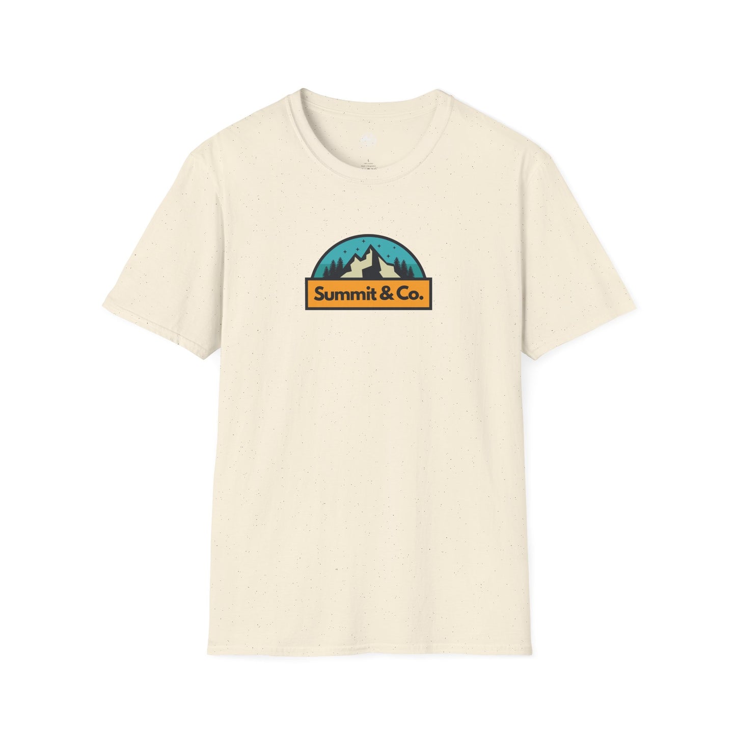 Summit & Co. Softstyle Tee-Vintage Logo