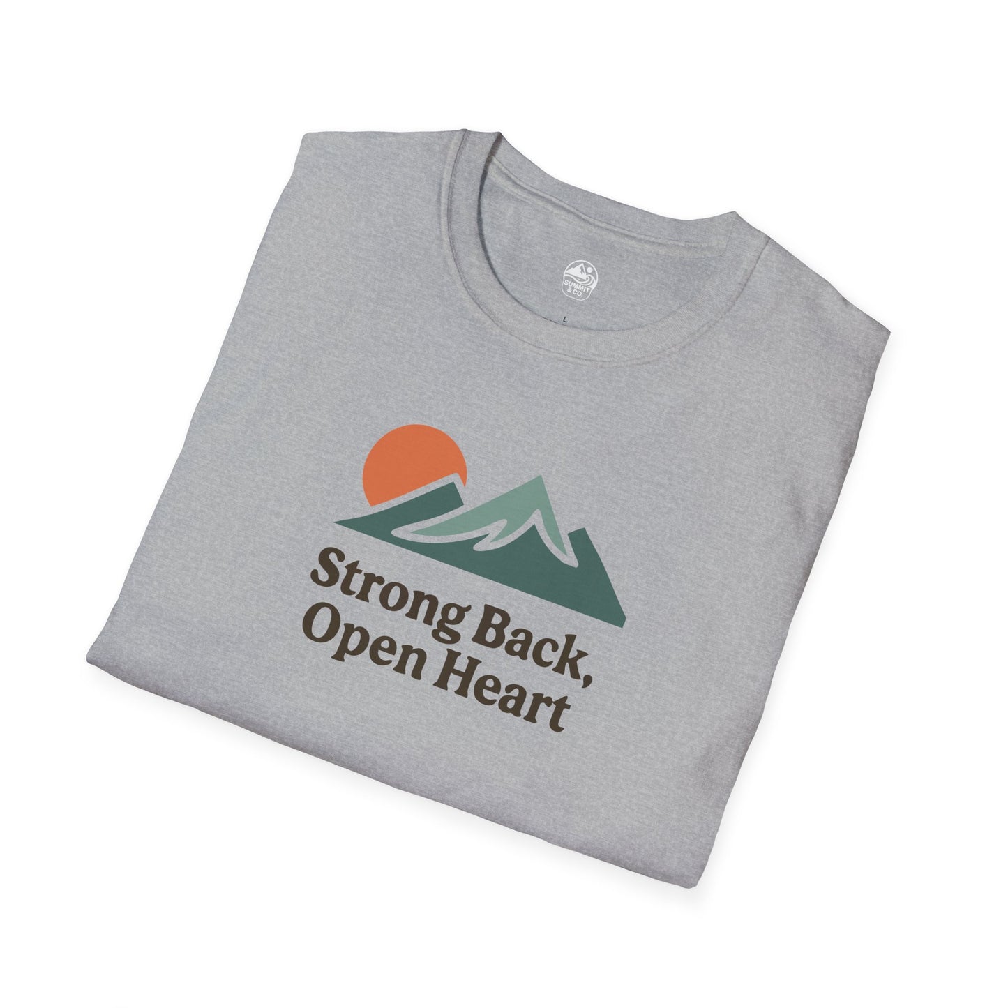 Summit&Co. Softsyle Tee-Strong Back Transparan