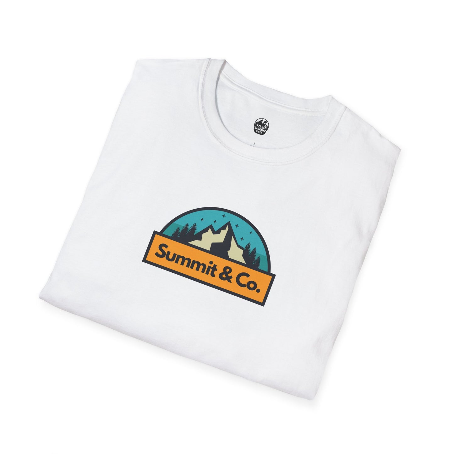 Summit & Co. Softstyle Tee-Vintage Logo
