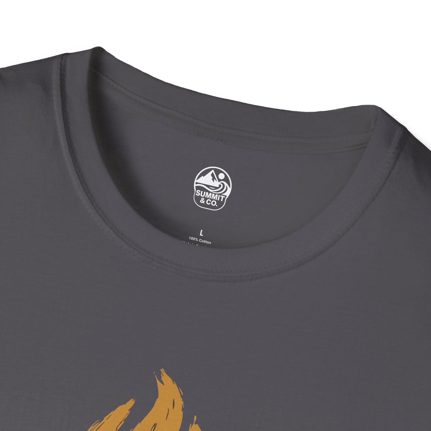 Summit&Co. Softstyle Tee- Brushed Fire
