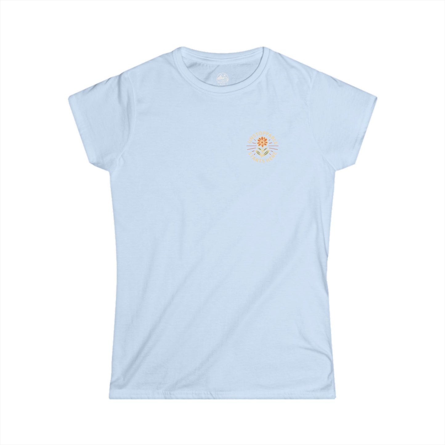 Summit&Co. Women's Slim Unstoppable Starts Here Tee