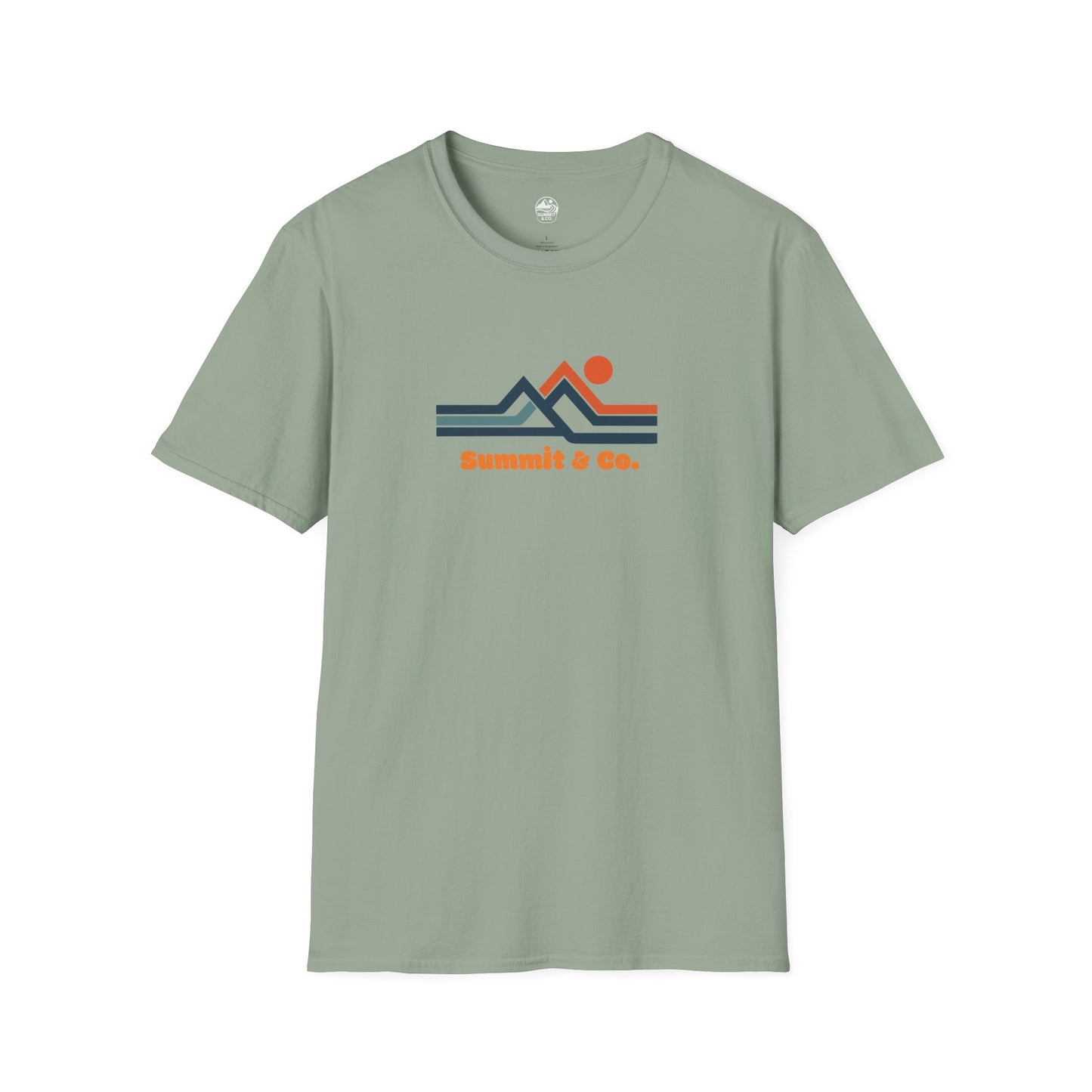 Summit&Co. Softsyle Tee-Abstract Lines