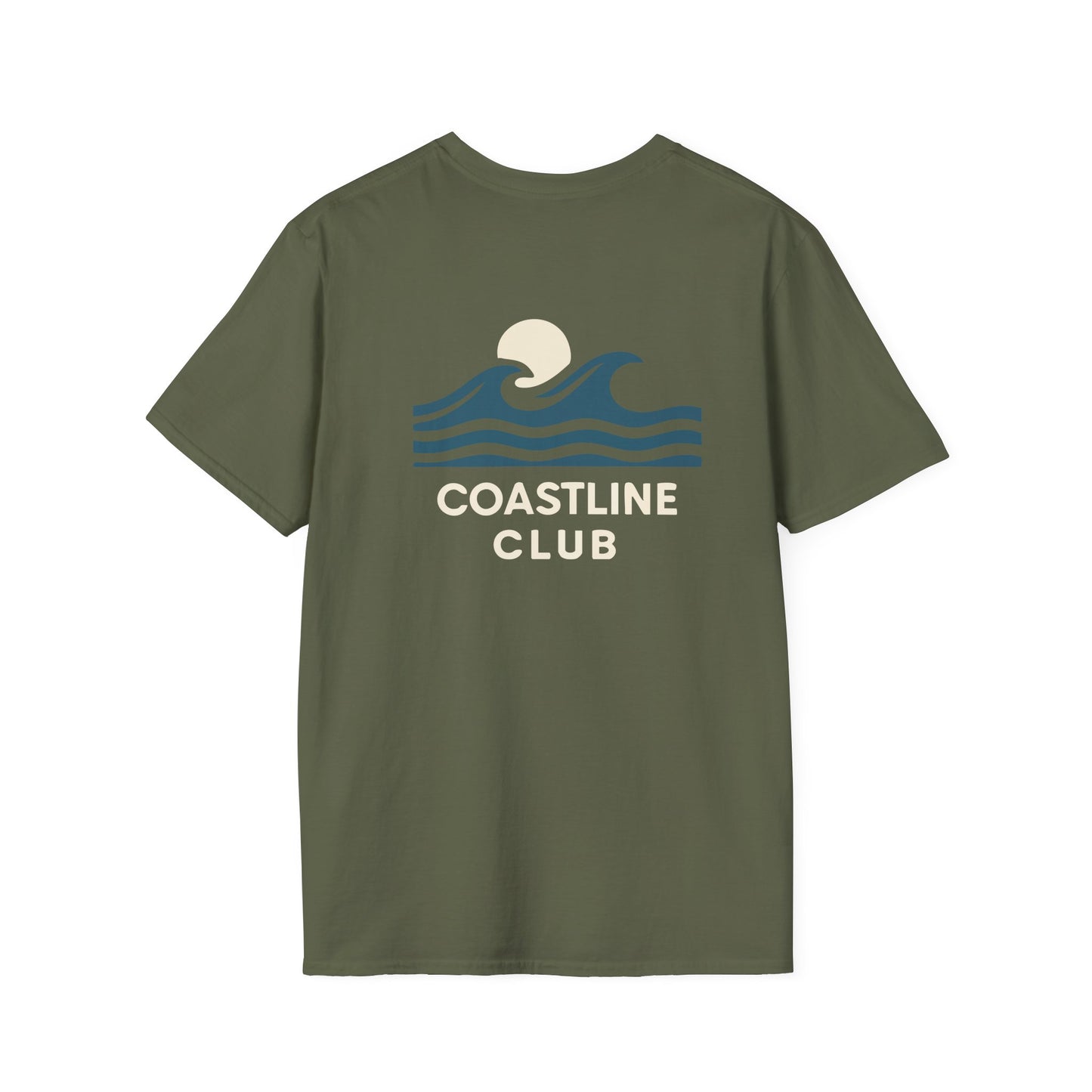 Summit&Co. Softstyle Tee-Coastal Club (w/Back Design)