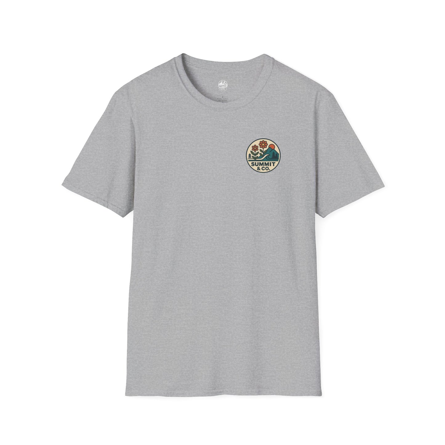Summit&Co. Softstyle Tee-Circle Logo