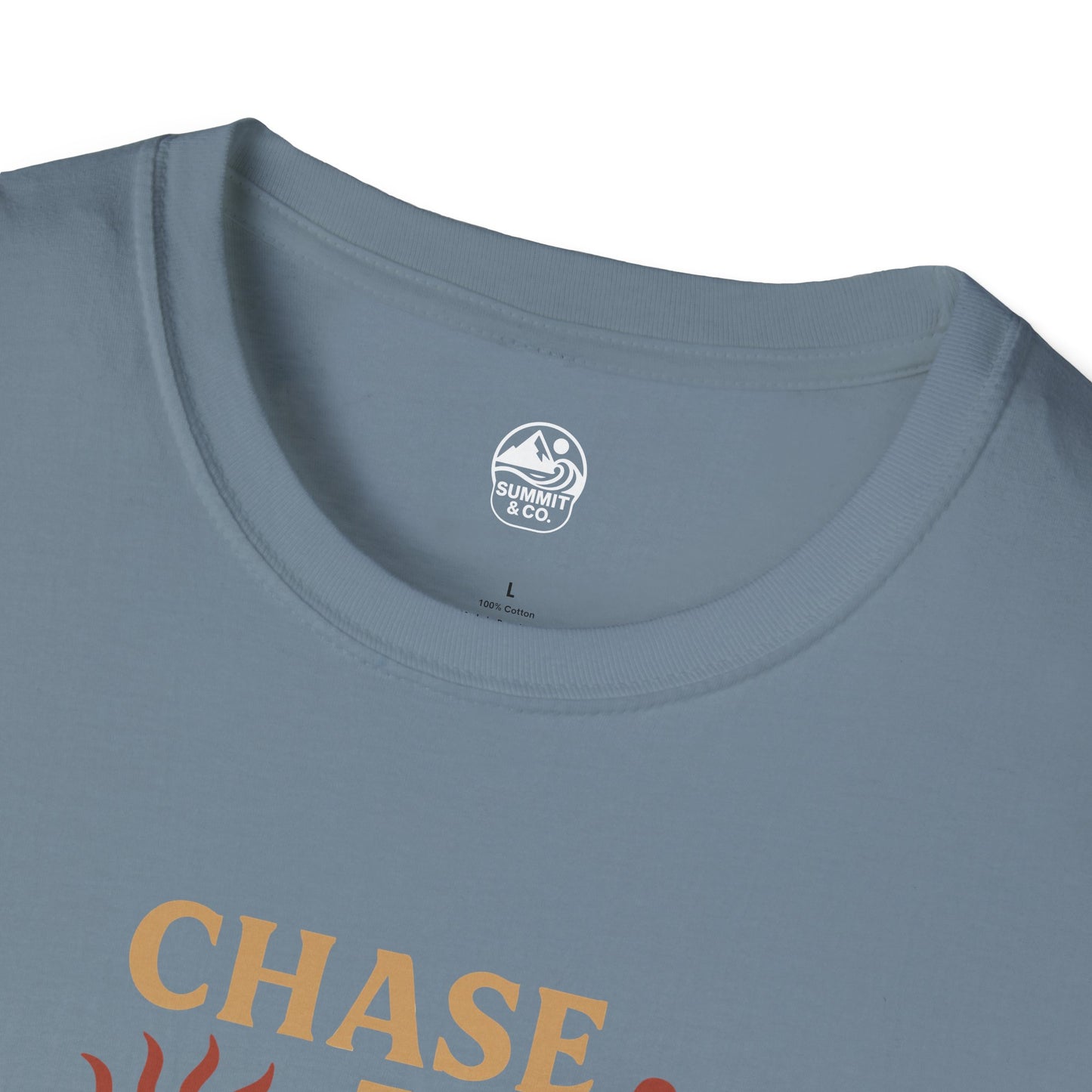 Summit&Co. Softstyle Tee-Chase The Sun (w/Back Design)